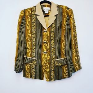 Cute 90s Earthtone Blazer